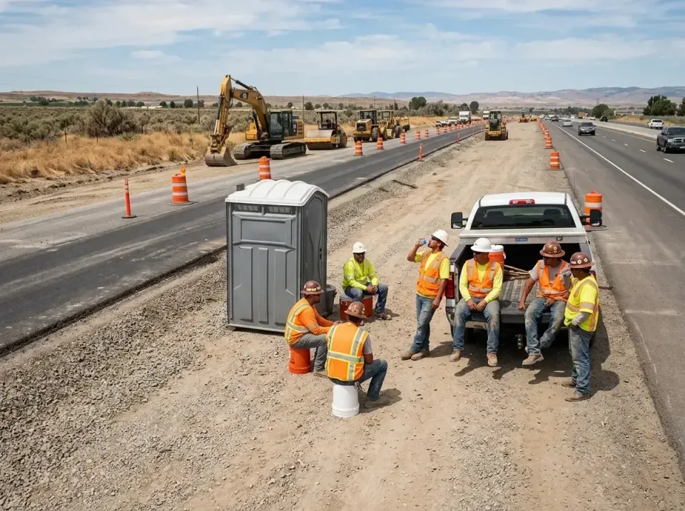 highway-road-construction-crew-007 — frequently asked questions, Porta Potty and Restroom Rentals in Gaithersburg, MD